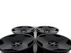 ES#2959745 - 081-08KT2 - 18" Style 081 - Set Of Four - (NO LONGER AVAILABLE) - 18"x9.5" ET35 5x112 - Matte Black - Alzor - 