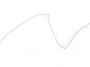 ES#437367 - 8E0611742R - Mid Brake Line - Right - Connects the ABS unit line to the right rear brake hose - Genuine Volkswagen Audi - Audi