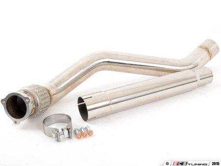ES#2951864 - CTS-EXH-TDP-0005 - 3" Downpipe - T304 Stainless down pipe that installs directly after the factory catalytic converter - CTS - Audi