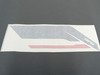 ES#2959981 - PM100332 - APR Sideburn Sticker - Black/Red - Set of 2 APR side fender decals - APR - Audi Volkswagen