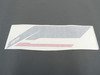 ES#2959981 - PM100332 - APR Sideburn Sticker - Black/Red - Set of 2 APR side fender decals - APR - Audi Volkswagen