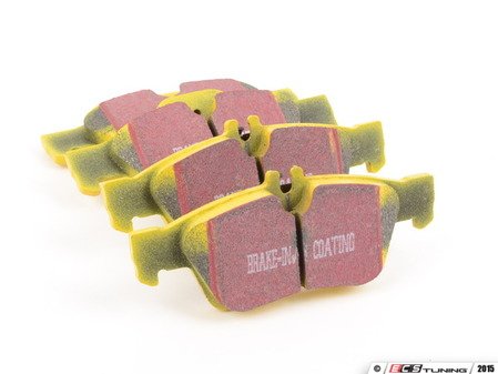 ES#2070797 - DP41491R - Rear Yellowstuff Performance Brake Pad Set - A race-quailty pad that can be used at the track and back home again - EBC - Mercedes Benz