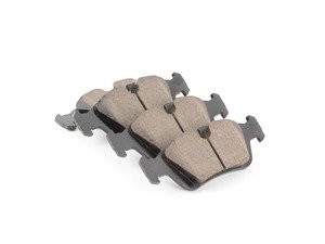 ES#2848909 - 34116761244 - Front Euro Ceramic Brake Pad Set - Offers excellent pedal feedback, low dust, and smooth initial bite. A favorite among BMW enthusiasts. - Akebono - BMW