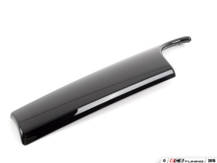 ES#116757 - 51452752889 - Dash Trim Piano Black - Right - (NO LONGER AVAILABLE) - Located above the passenger side glove box - Genuine MINI - 