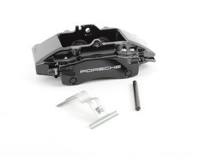 ES#1485552 - 99635242203 - Rear Brake Caliper - Black - Right side fitment - Genuine Porsche - Porsche