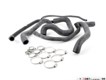 ES#2863260 - 11531279895KT - Coolant Hose Kit - Includes all new coolant hoses and hose clamps - Assembled By ECS - BMW