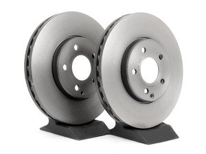 ES#2695947 - 2114211212KT6 -    Front Brake Rotors - Pair - Does not include new rotor securing screws - Brembo - Mercedes Benz