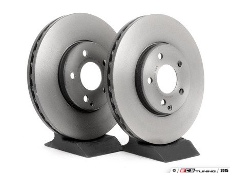 ES#2695947 - 2114211212KT6 -    Front Brake Rotors - Pair - Does not include new rotor securing screws - Brembo - Mercedes Benz