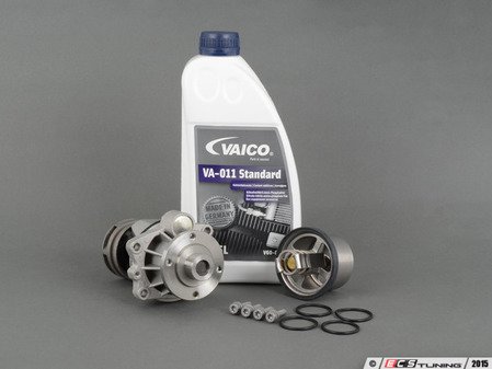 ES#2960121 - 11517838201kt2KT - Water Pump And Thermostat Kit - Includes German-made OE water pump and thermostat with everything you need to install - Assembled By ECS - BMW