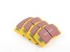 ES#521147 - DP4997R - Front YellowStuff Performance Brake Pad Set - EBC's premium sport street pad that offers high friction levels and heat fade resistance - EBC - Audi Volkswagen Porsche