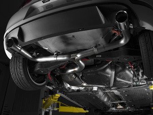ES#2918649 - 003358ECS01-01KT - MK6 GTI 2.0T 3.0" Valved Turbo Back Exhaust System - Chrome, Swivel Tips - ECS evolutionary design and manufacturing, blending with raw emotion, desire and passion, creating a truly unique driving experience - ECS - 