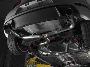 ES#2918650 - 003358ECS01-02KT - MK6 GTI 2.0T 3.0" Valved Turbo Back Exhaust System - Black Chrome, Swivel Tips - ECS evolutionary design and manufacturing, blending with raw emotion, desire and passion, creating a truly unique driving experience - ECS - 
