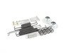 ES#2563522 - 1J0698545 - Brake Drum Hardware Kit - Hold-down springs and pins for rear shoe service - Genuine Volkswagen Audi - Volkswagen