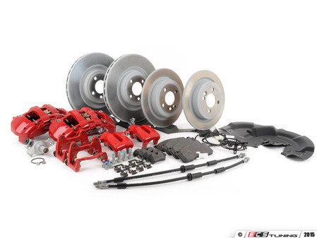 ES#2702967 - 34106858069KT2 - Front & Rear MINI JCW GP2 Big Brake Kit  - Retrofit big brake kit for Cooper & Cooper S - Genuine MINI - MINI
