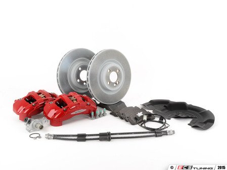 ES#2652233 - 34106858069KT - Front MINI JCW GP2 Big Brake Kit  - Retrofit big brake kit for JCW brakes (2007+) or factory JCWs (2009+) - Genuine MINI - MINI