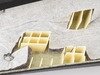 ES#111657 - 51437041931 - E39 "C" Pillar Trim - Left - Anthrazit/Dark Gray/Black, located between rear side windows - Genuine BMW - BMW