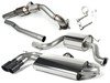 ES#2862441 - tb1004KT - 3" Turbo Back Exhaust System - Resonated - Get that Exhaust tone you've been looking for! Features 3" turboback construction with twin 3" black "GT80" style tips - Milltek Sport - Volkswagen