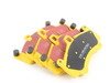 ES#520877 - DP41516R - YellowStuff Performance Brake Pad Set - EBC's premium sport street pad that offers high friction levels and heat fade resistance - EBC - Porsche