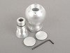 ES#259302 - FMBK6SPDBRUSH - Big Shift Knob - Brushed Aluminum - (NO LONGER AVAILABLE) - 6 speed shift pattern - Forge - 