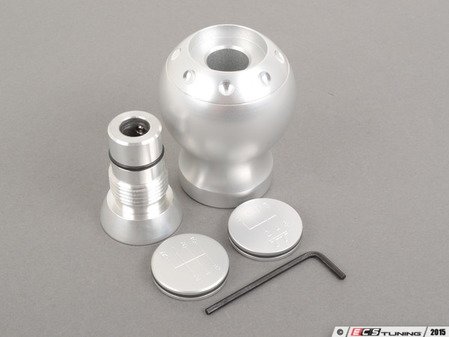 ES#259302 - FMBK6SPDBRUSH - Big Shift Knob - Brushed Aluminum - (NO LONGER AVAILABLE) - 6 speed shift pattern - Forge - 