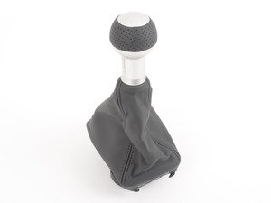 ES#2083371 - 8E0863278DRTAV - RS4 Shift Knob - Leather - Sabre (Black) - 6 Speed - (NO LONGER AVAILABLE) - Upgrade your interior styling - Genuine Volkswagen Audi - 