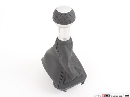ES#2083371 - 8E0863278DRTAV - RS4 Shift Knob - Leather - Sabre (Black) - 6 Speed - (NO LONGER AVAILABLE) - Upgrade your interior styling - Genuine Volkswagen Audi - 