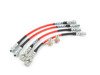 ES#2960569 - B5PASW8SSKt1 - Exact-Fit Stainless Steel Brake Lines - Complete Kit - DOT-compliant kit to improve pedal feel in your vehicle. - ECS - Volkswagen