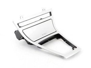 ES#116859 - 51453436481 - Center console trim  - Brushed Aluminum - Genuine BMW - BMW