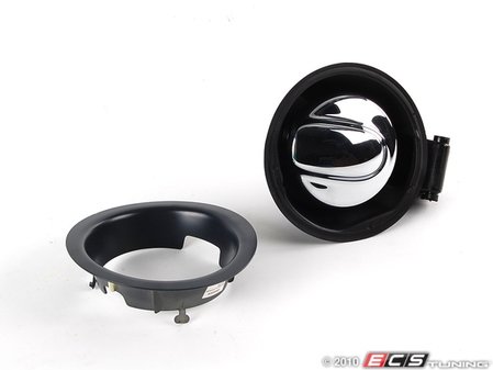 ES#88265 - 51170419864 - Retrofit Chrome Gas Cap Lid Set - To upgrade you base Cooper - Genuine MINI - MINI
