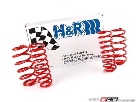 ES#1303370 - 29751-2 - Sport Springs - Set - Unrivaled comfort and performance.  Average lowering of 1.4"F 1.3"R - H&R - Audi