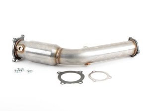 ES#2960018 - 034-105-4023 - 3.5" High Flow Catalytic Converter - Complete drop-in upgrade will bolt up to stock/Stock Fit Turbo - 034Motorsport - Audi