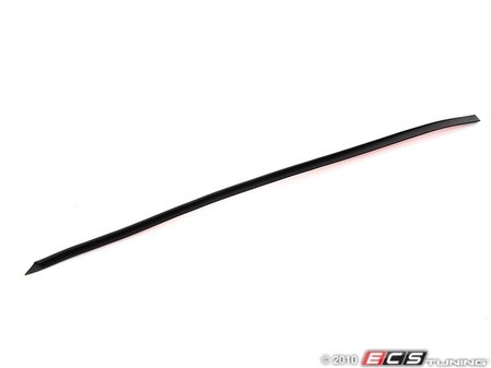 ES#308667 - 1J0837672A - Front Outer Door Seal - Right - Seal is located at the top edge of the door - Genuine Volkswagen Audi - Volkswagen