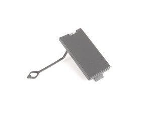 ES#75978 - 51122493939 - E46 Tow Hook Cover - Rear - Comes In Primer, Ready To Paint - Genuine BMW - BMW
