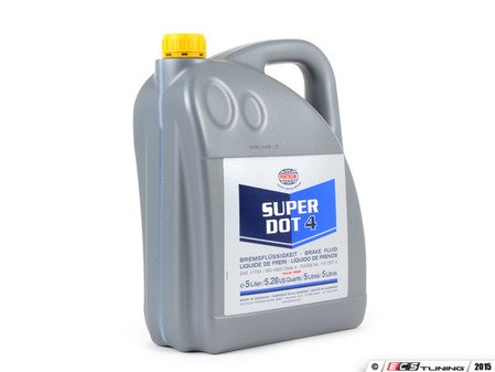 ES#2587921 - 1204204 - Super DOT4 Brake Fluid - 5 Liter - Boiling Point - Dry 260C (500F) / Wet >170C (338F) - Pentosin - Audi BMW Volkswagen Mercedes Benz Porsche
