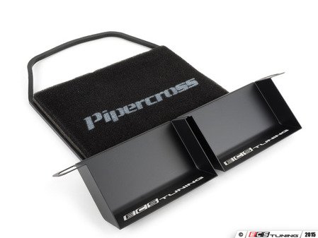 ES#2855464 - 003384ECS01KT - Ultimate Performance Air Scoop Kit - Black - Includes ECS Performance Air Scoops and a Pipercross Performance Air Filter! - Assembled By ECS - BMW
