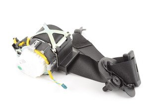 ES#2136307 - 72117226649 - Left Front Upper Belt With Force Limiter - Black  - Seatbelt replacement - Genuine BMW - BMW