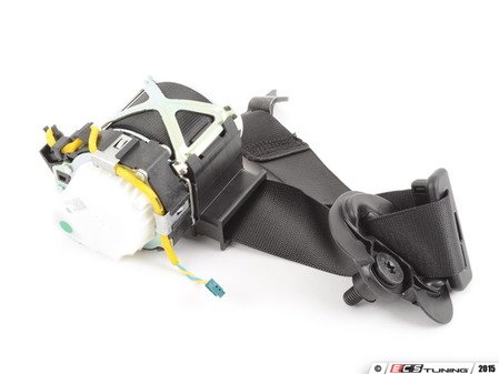 ES#2136307 - 72117226649 - Left Front Upper Belt With Force Limiter - Black  - Seatbelt replacement - Genuine BMW - BMW