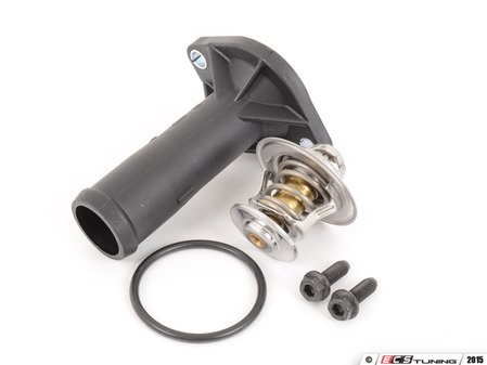 ES#2954030 - 038121121KT - Thermostat Replacement Kit - Maintain proper operating temperature with a new thermostat, housing and hardware - Genuine Volkswagen Audi - Volkswagen