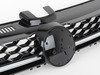 ES#2794985 - 009510BRP05 - GTI Lighting Package Grille - With Chrome Strip - Gloss black honeycomb with chrome strip and badge holders - Bremmen Parts - Volkswagen