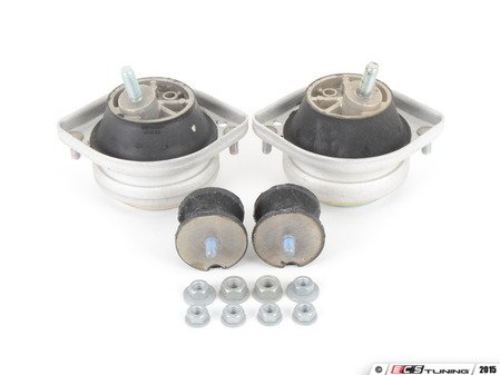 ES#2695670 - 22111092895KT3 - Motor And Transmission Mount Kit - Includes all mounting hardware - Assembled By ECS - BMW