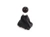 ES#1258941 - 8E0863278DHVDU - DTM Edition Shift Knob - Leather - Soul (Black)/Silver - 6 Speed - (NO LONGER AVAILABLE) - Upgrade your interior styling - Genuine Volkswagen Audi - 