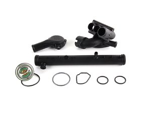 ES#257346 - VR612VTHKWT - ECS Tuning Water Pipe Kit - Stage 1 - Replace your commonly leaking or failed plastic cooling pieces with this Stage 1 Cooling System Kit - Features OEM plastic water pipe - Assembled By ECS - Volkswagen