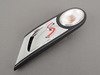 ES#173523 - 63132751969 - Side Turn Signal & Grille "S" - White - Left Pre LCI  - Chrome insert with red S on side and surround, has frosted lens - Genuine MINI - MINI