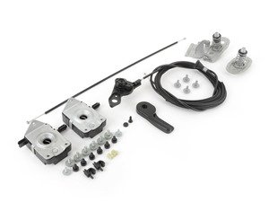 ES#2587545 - 51231977391COUKT - Hood Release Kit - Everything you need to service your hood release system including hardware - Genuine BMW - BMW