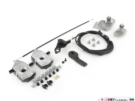 ES#2587545 - 51231977391COUKT - Hood Release Kit - Everything you need to service your hood release system including hardware - Genuine BMW - BMW
