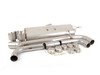 ES#2827598 - SSXAU483 - Cat-Back Exhaust System - Non-Resonated - 3" stainless steel with dual GT100 Titanium tips - Milltek Sport - Audi