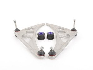 ES#2960392 - 31122229453KT - Front Control Arm Refresh Kit  - Control arms and performance polyurethane bushings for a partial front suspension rebuild - featuring Powerflex bushings - Assembled By ECS - BMW