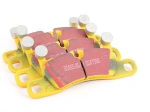 ES#2602538 - DP42098R - YellowStuff Performance Brake Pad Set - EBC's premium sport street pad that offers high friction levels and heat fade resistance - EBC - Volkswagen Porsche