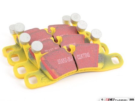 ES#2602538 - DP42098R - YellowStuff Performance Brake Pad Set - EBC's premium sport street pad that offers high friction levels and heat fade resistance - EBC - Volkswagen Porsche