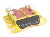 ES#2602538 - DP42098R - YellowStuff Performance Brake Pad Set - EBC's premium sport street pad that offers high friction levels and heat fade resistance - EBC - Volkswagen Porsche